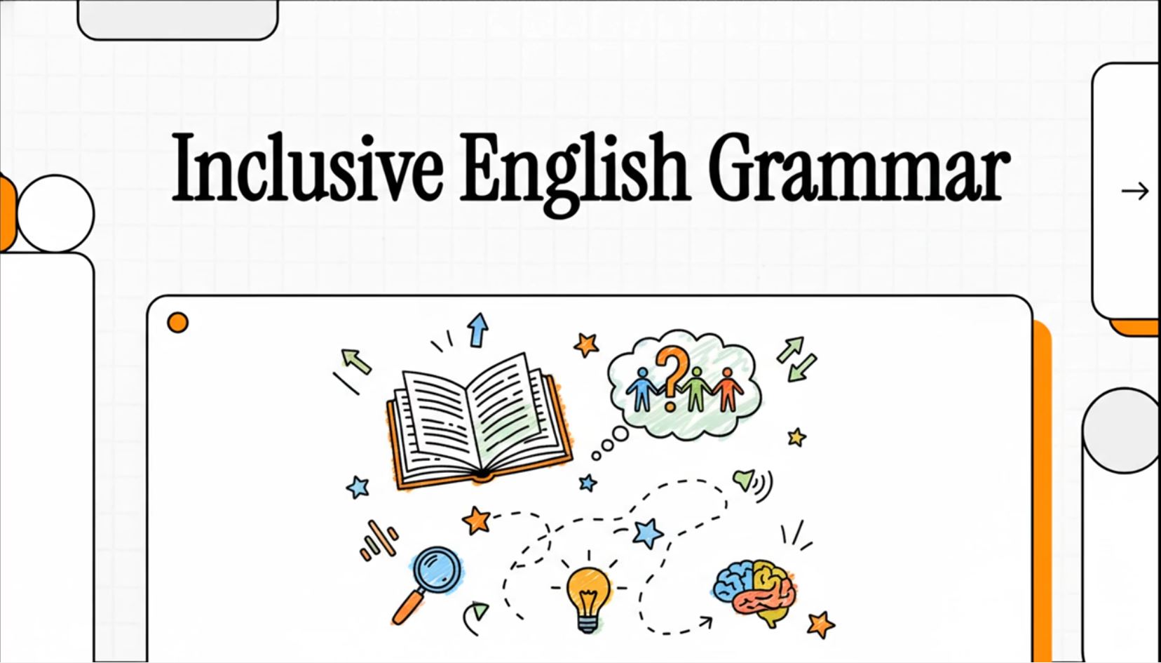 Inclusive English Grammar - The British Cab